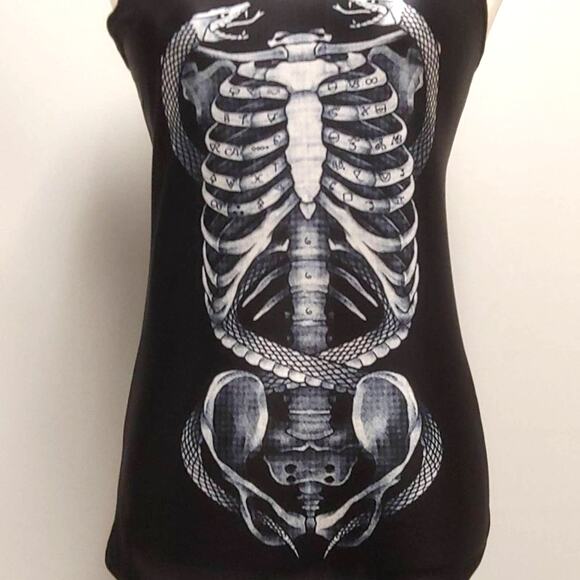 Skeleton, Bones & Snakes NEW Small Tank Top - Picture 6 of 6